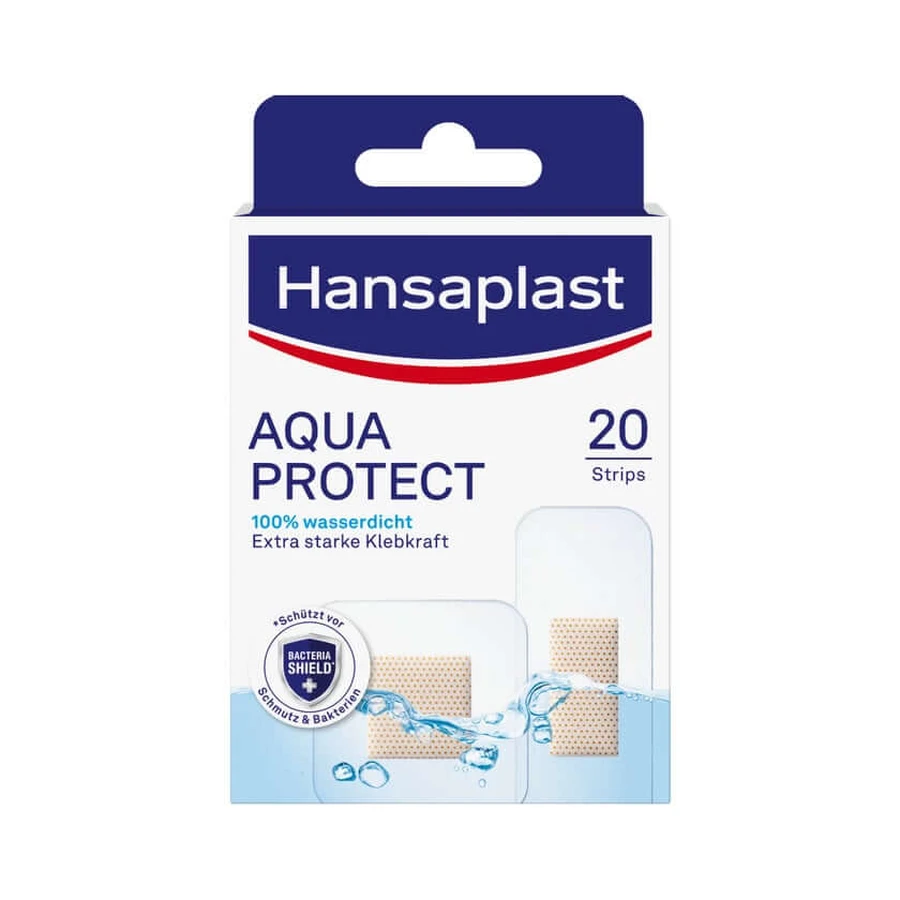 Plasturi Hansaplast Aqua Protect, 20 buc.