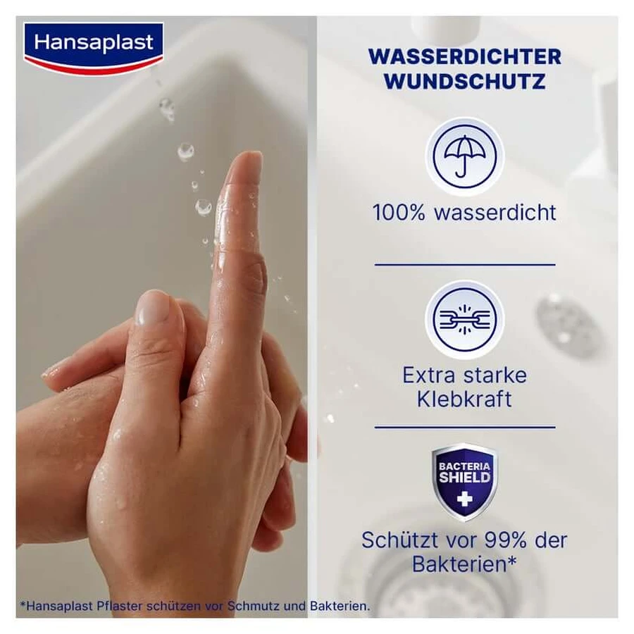 Plasturi Hansaplast Aqua Protect, 20 buc.
