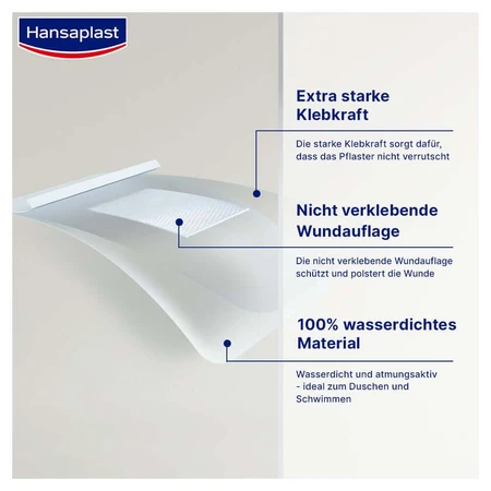Plasturi Hansaplast Aqua Protect, 20 buc.