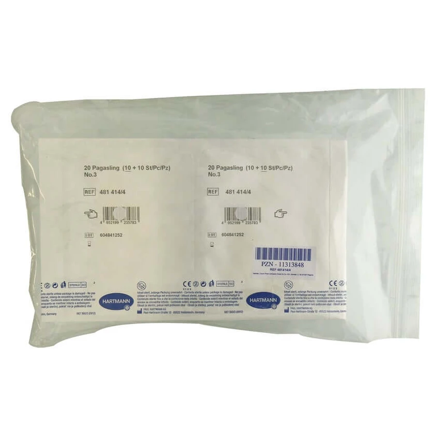 Tampons de gaze Pagasling, taille 3 (de la taille d'une prune), paquet de 20