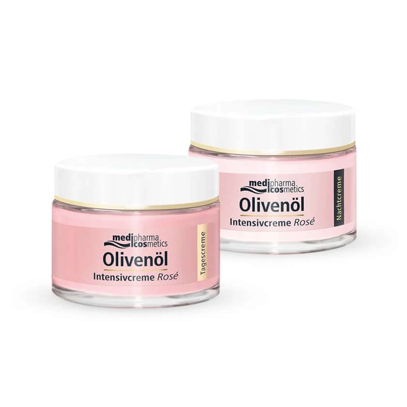 medipharma Oliven Intcreme Rosé TagNacht 1 Set