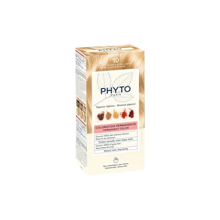 PHYTO PARIS - Phytocolor - 10 Rubio muy claro, 1 unidad