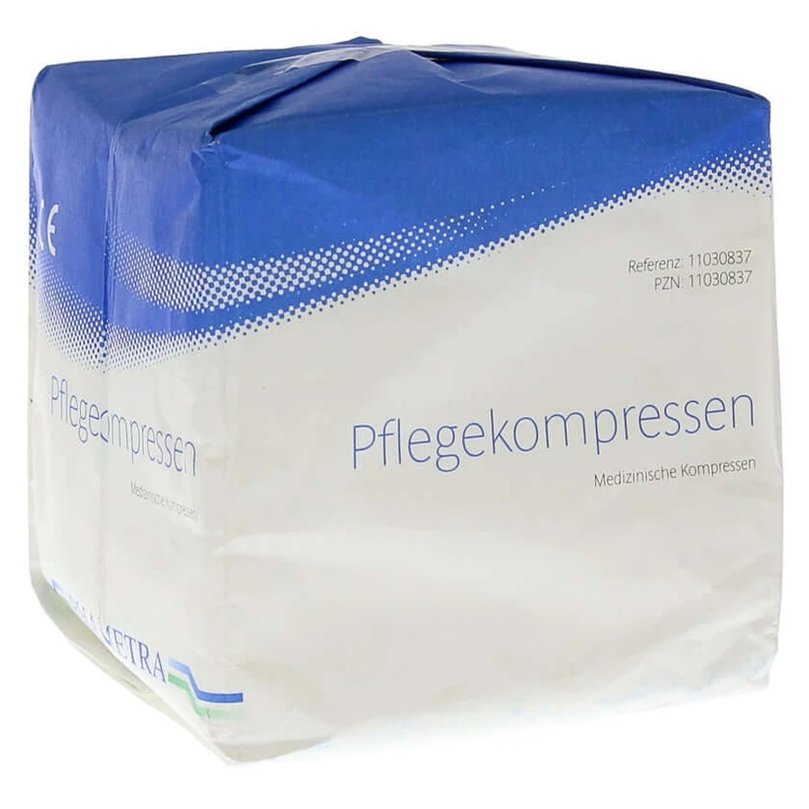 Non-woven Care Pads, 10x10 cm, Non-sterile, 100 Count