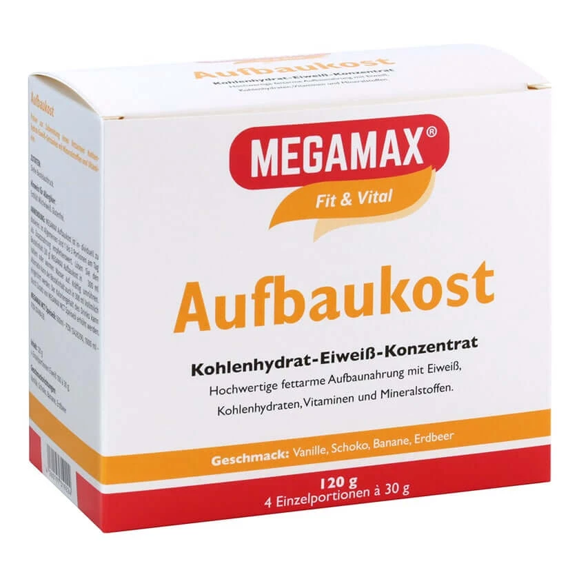 MEGAMAX Aufbaukost 4X30 g
