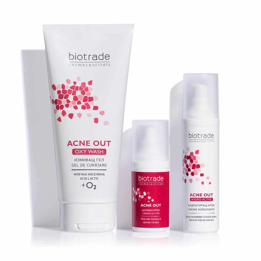Biotrade Acne Out Crema hidratante para el acné Hydro Active, 60 ml