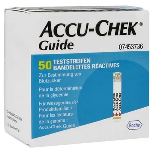 Paski testowe Accu-Chek Guide, 1 opakowanie po 50 sztuk