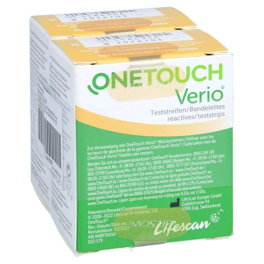 ONE Touch Verio Teststreifen 100 St