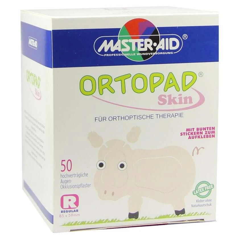 Ortopad Skin Regular Augenokklusionspfla 50 St