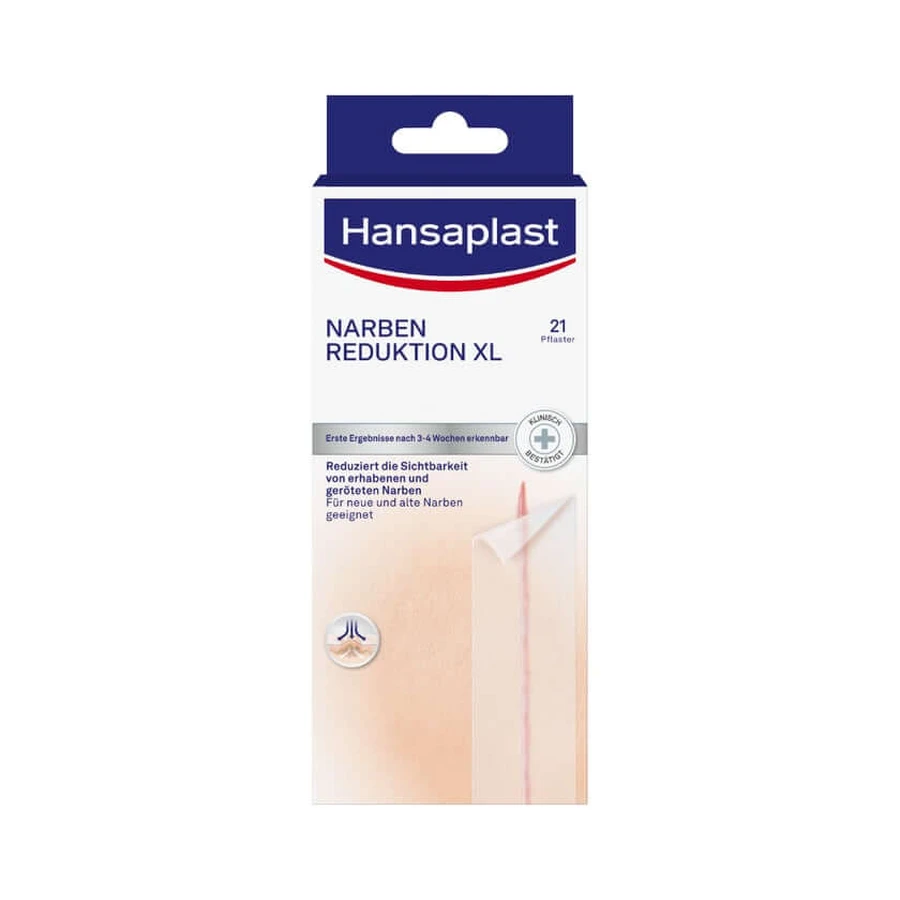 Hansaplast pentru reducerea cicatricilor XL, 21 buc.