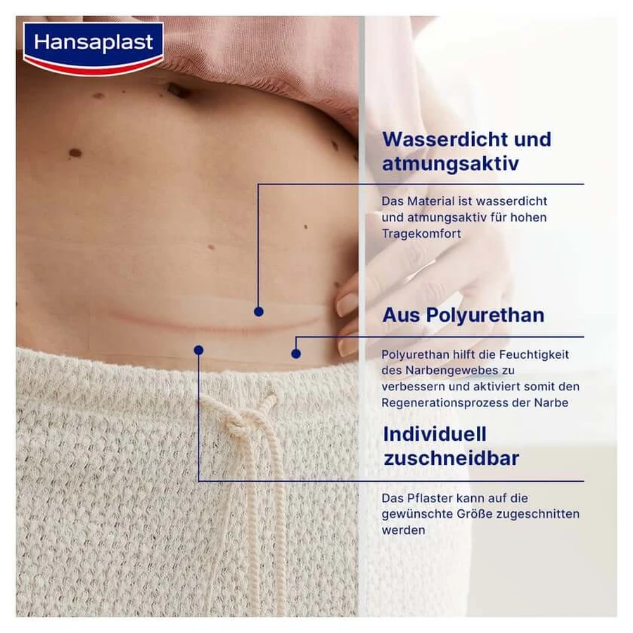 Hansaplast pentru reducerea cicatricilor XL, 21 buc.