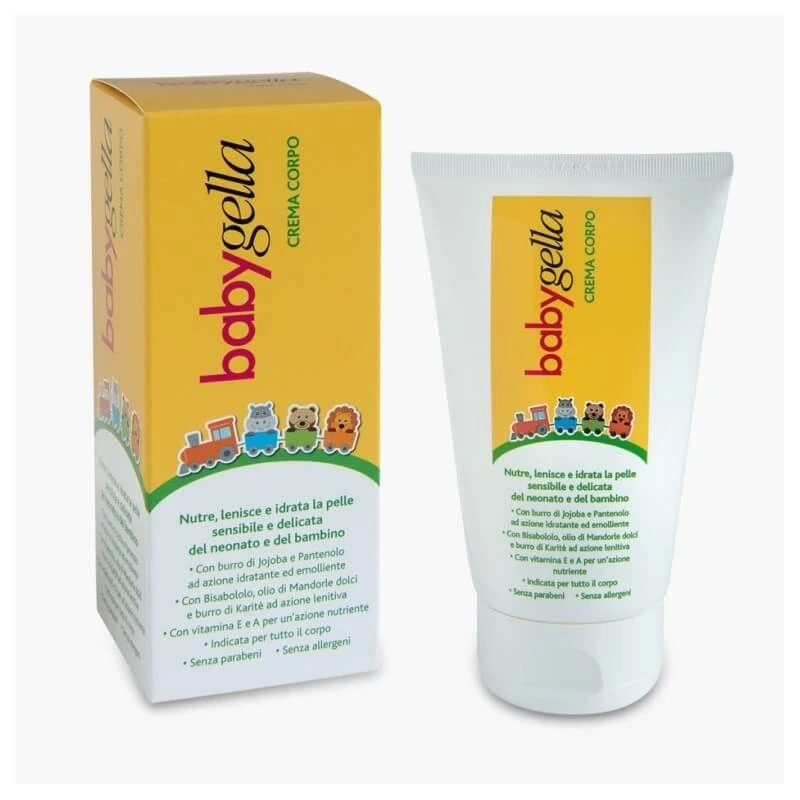 Babygella Beruhigende, feuchtigkeitsspendende Körperlotion für Babys mit empfindlicher Haut, 100 ml