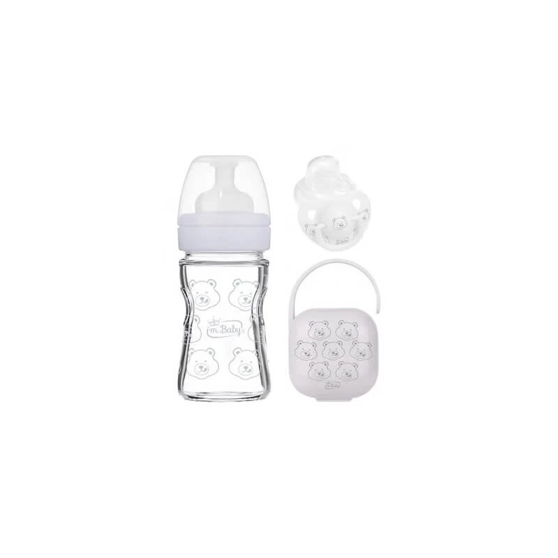 „I'm Baby“ Willkommensgeschenkset für Neugeborene – Grau