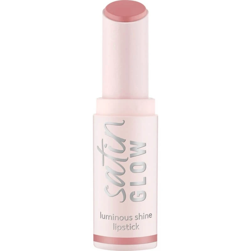 Essence Satin Glow Luminous Shine Lippenstift – Lippenstift Nr. 02 „Blushin' It“