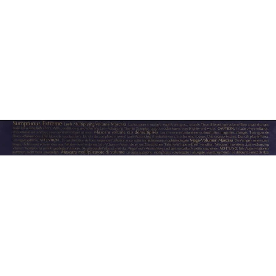 Estee lauder Sumptuous extreme - mascara 01 black
