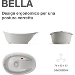 Okbaby Bella – Graue Babybadewanne