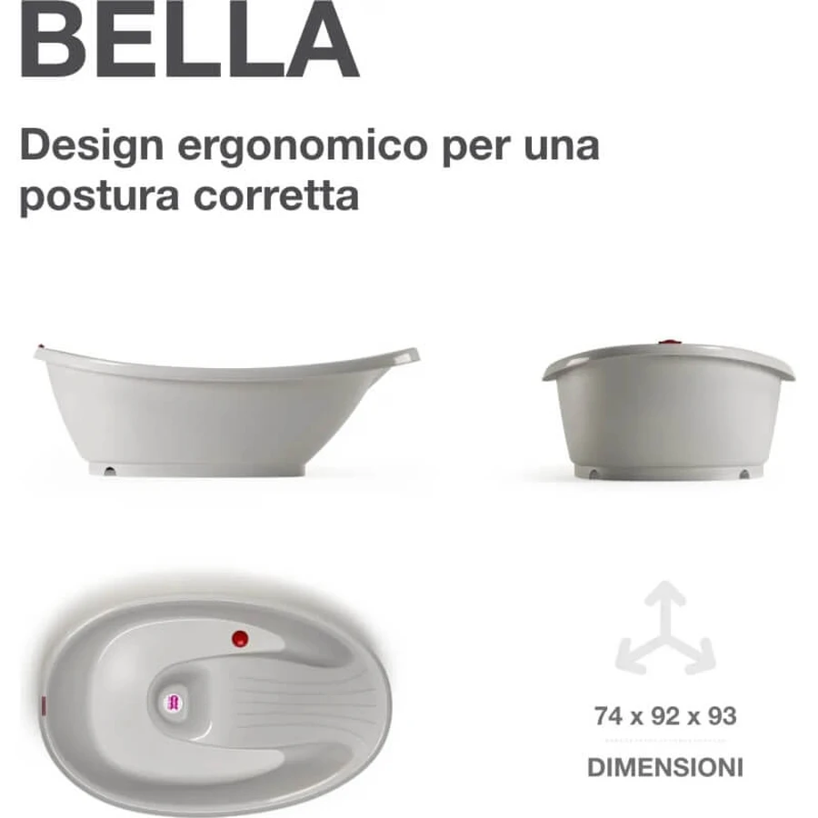 Okbaby Bella – Graue Babybadewanne