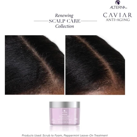 Alterna Renewing scalp care scrub to foam – exfoliant hidratant pentru păr 177 ml