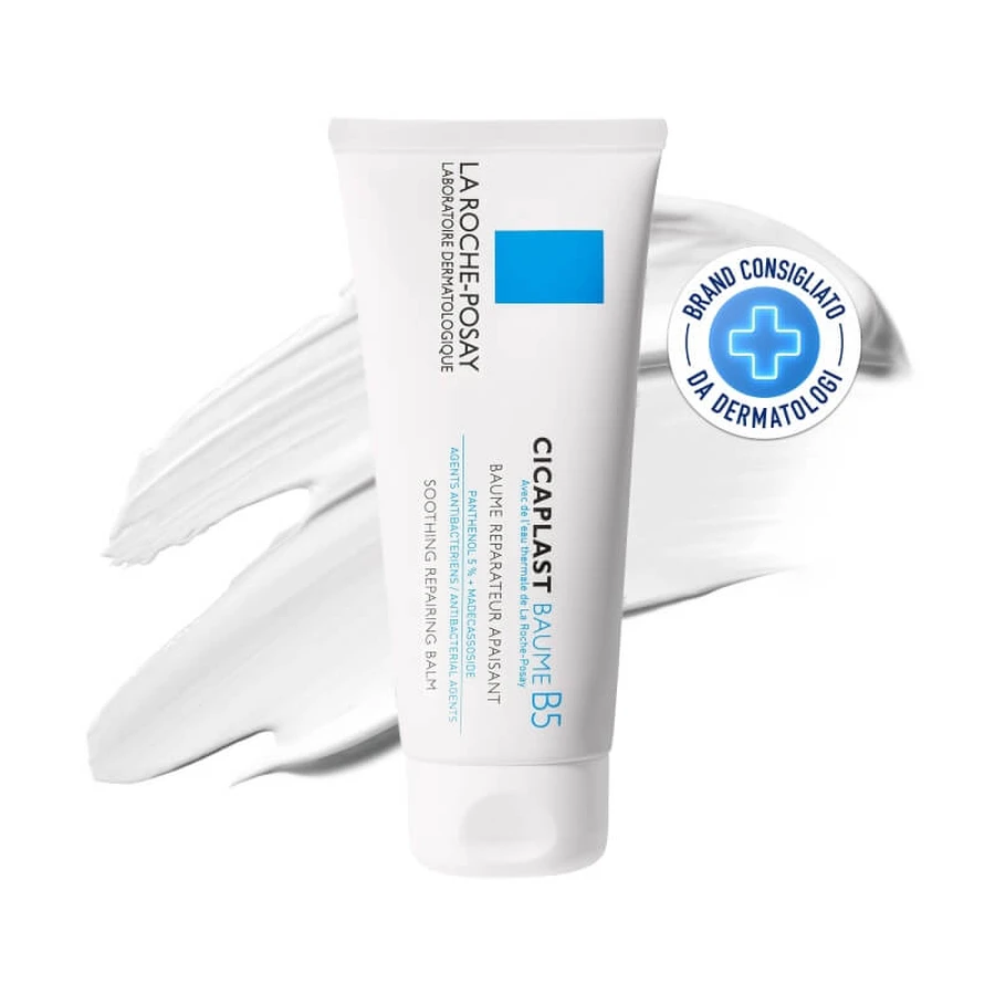 La Roche-Posay Cicaplast Baume B5+ : baume apaisant ultra-réparateur pour peaux sensibles, rougies ou fragiles, 40 ml