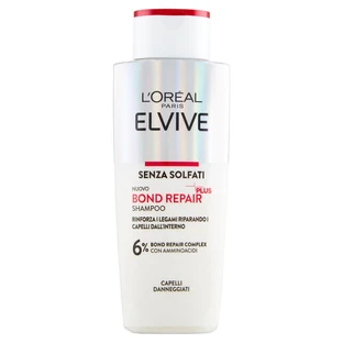 Elvive Bond Repair Plus – șampon fără sulfați pentru părul deteriorat, 200 ml