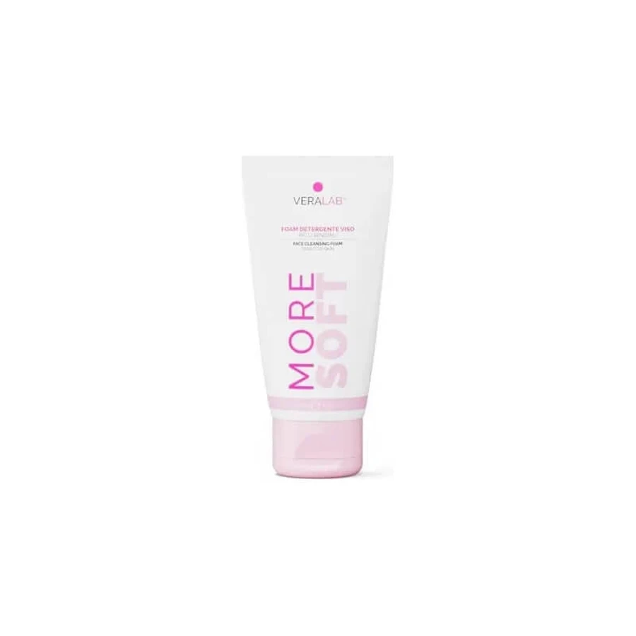 Veralab More Soft – pieniący się płyn do mycia twarzy do skóry wrażliwej, 50 ml: ceny i cechy