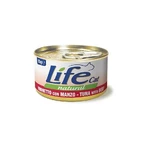 Life Petcare Life Cat Thon naturel au bœuf - Aliment complet pour chat, 85 g