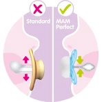 Mam Perfect 6m+ – silikonowy smoczek – różne wzory dla chłopców: ceny i cechy
