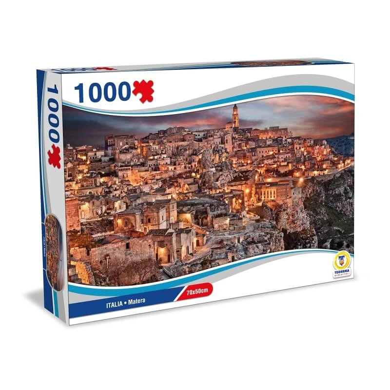 Teorema Puzzle Italia – Matera, 1.000 Teile, 70 × 50 cm