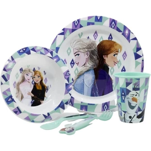 Stor Set 5-delige servieset met Frozen-motieven