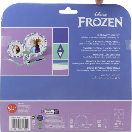 Stor Set 5-delige servieset met Frozen-motieven