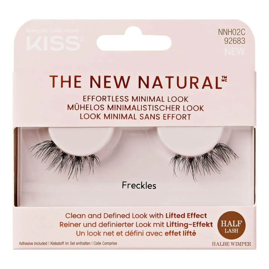 Kiss The New Natural Freckles – Kunstwimpern