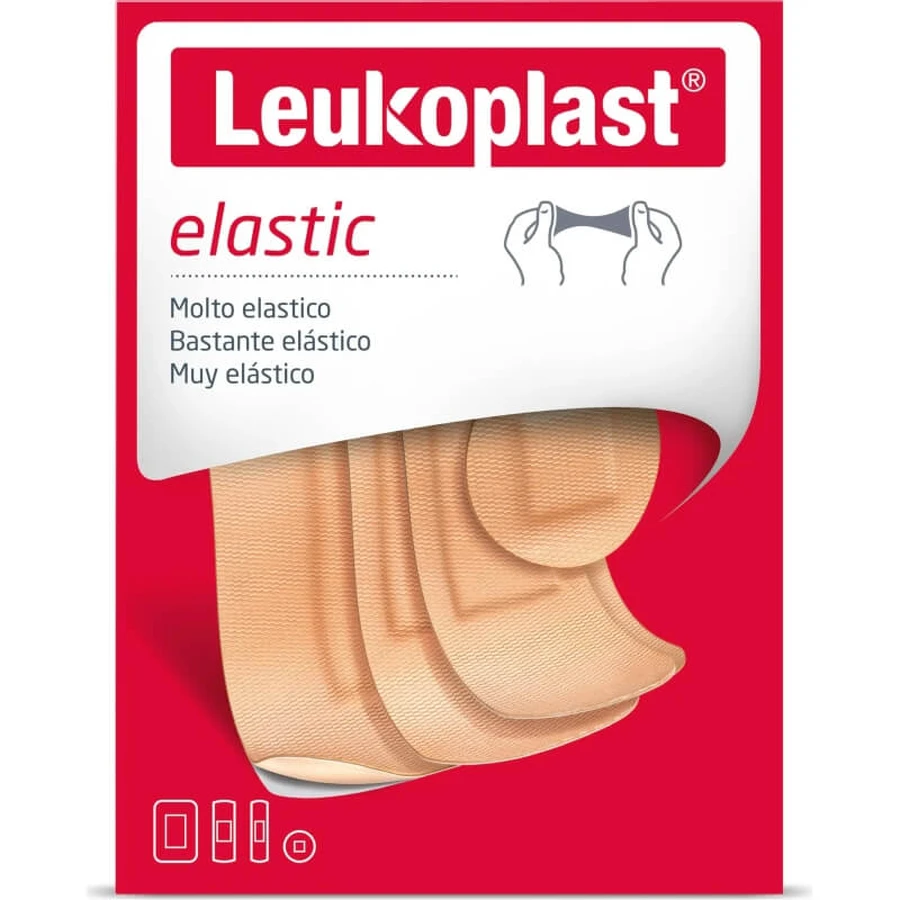 Leukoplast Elastic - 40 vendas elásticas surtidas