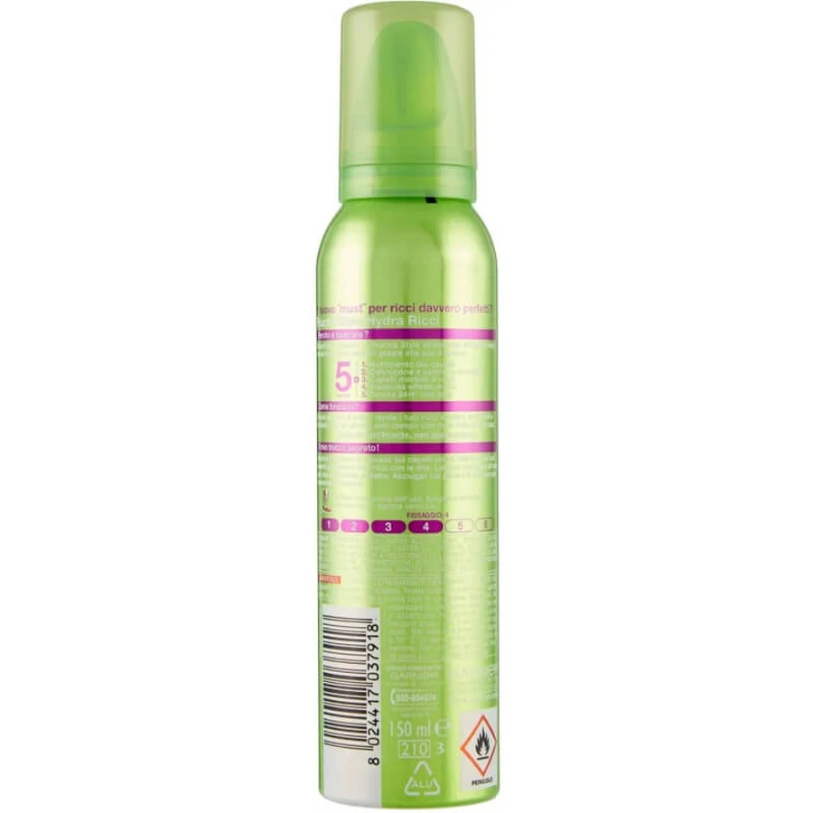 Fructis Spuma Hydratation revitalisante pour boucles, pour femmes, Style 150 ml