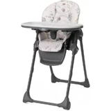 Chicco polly easy - seggiolone multifunzione reclinabile regolabile e compatto con vassoio - grigio scuro