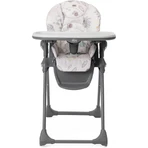 Chicco Polly Easy - Trona multifuncional, reclinable, ajustable y compacta con bandeja - Gris oscuro