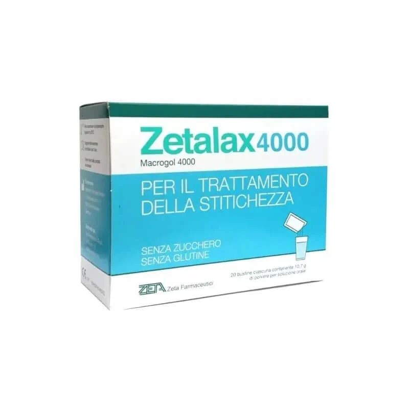 Zetalax 4000 – Medizinprodukt gegen Verstopfung, 20 Beutel