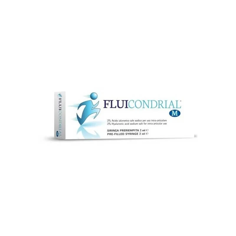 Fluicondrial m Spritze 2 ml/40 mg – steriles injizierbares Gel zur intraartikulären Anwendung