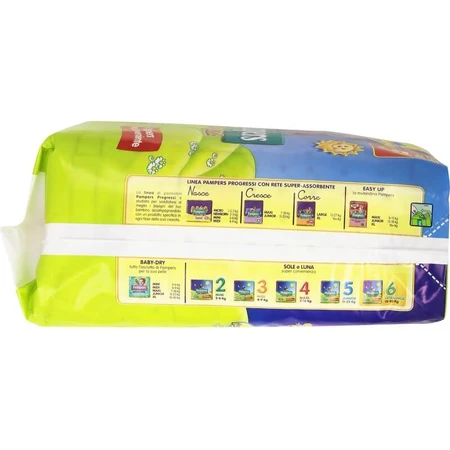 Pampers Soare și Lună extralarge – mărimea 6 (15-30 kg) 13 scutece