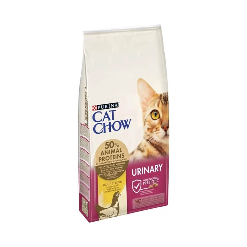 Purina Cat Chow Urinary Tract Health für ausgewachsene Katzen (Huhn) – Alleinfuttermittel für ausgewachsene Katzen, 10 kg