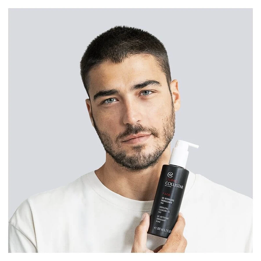 Hombres - Gel limpiador facial energizante, 200 ml