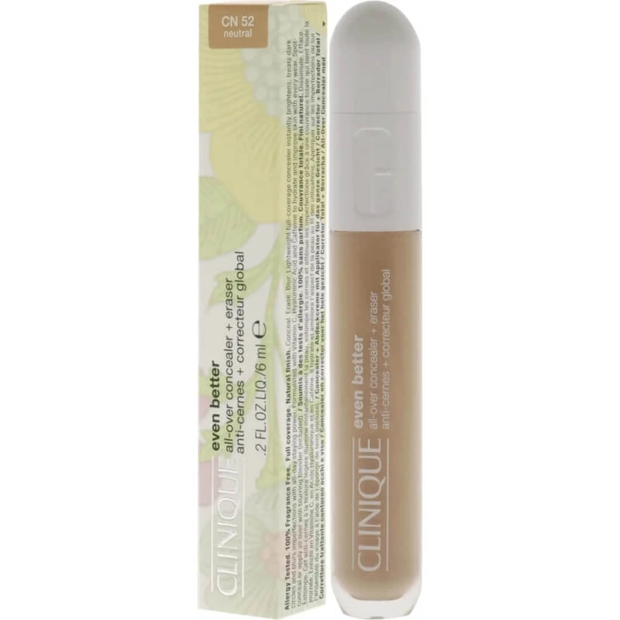 Clinique Even Better All-Over Concealer+Eraser – Concealer mit voller Deckkraft CN52 Neutral