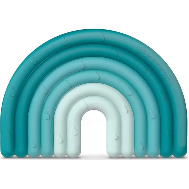 Suavinex Hellblau Regenbogen – Beißring