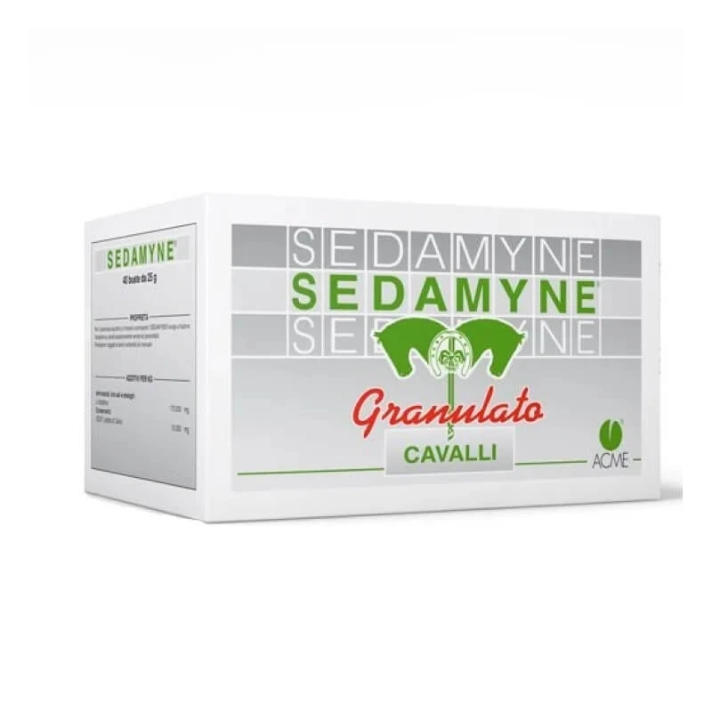 Acme Sedamyne – Granuliertes Ergänzungsfuttermittel für nervöse und leicht erregbare Sportpferde, 1 kg
