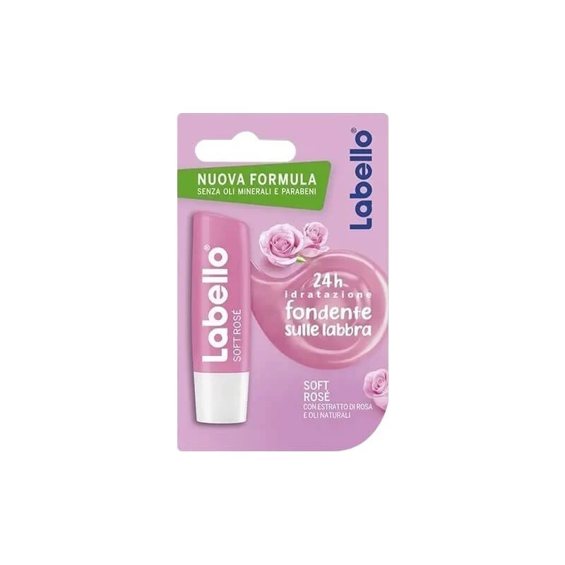 Labello Soft Rosé – Getönter Lippenbalsam für einen natürlichen Look