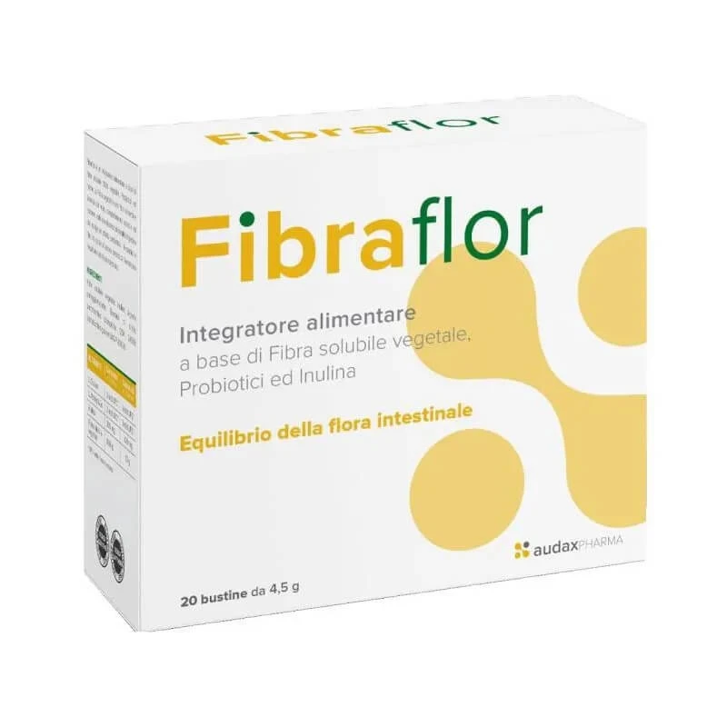 Fibraflor, 20 Beutel – ein Nahrungsergänzungsmittel zur Erhaltung einer ausgewogenen Darmflora
