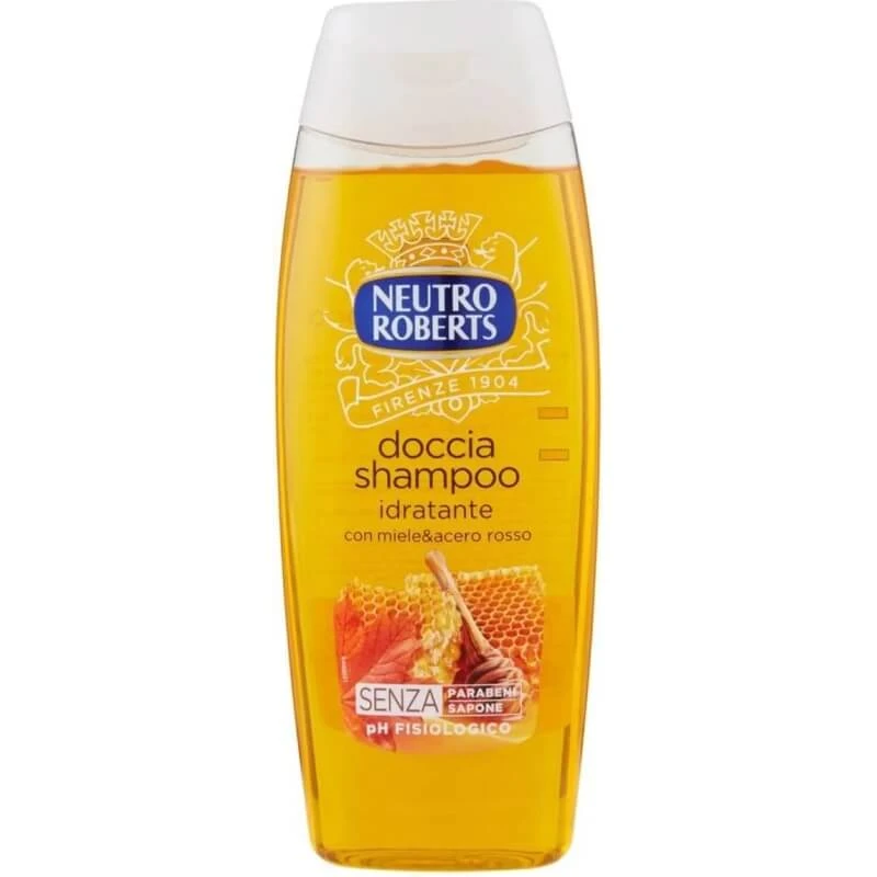 Neutro Roberts Honig und Rotahorn – Feuchtigkeitsspendendes Shampoo und Duschgel 250 ml