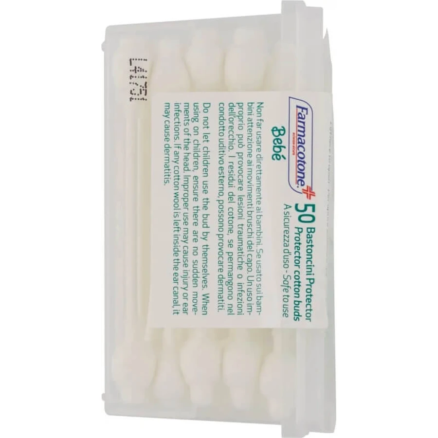 Farmacotone Bebè puliorecchie protector 50 bastoncini