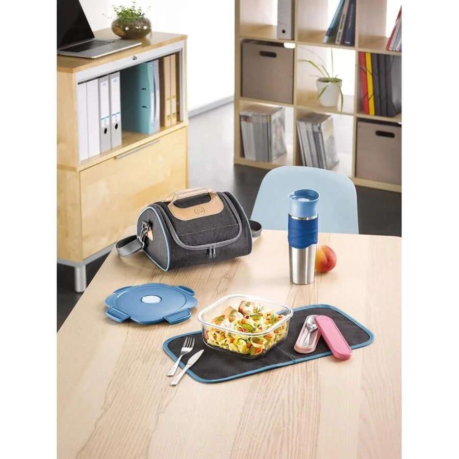 Maped Picknik - 320 ml geïsoleerde roestvrijstalen waterfles - blauw