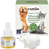Camon Protection – G906 Duftender Raumdiffusor mit Insektenschutz und 30-ml-Nachfüllpackung