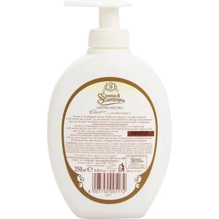Mousse de champagne classique - Savon liquide antibactérien, 250 ml