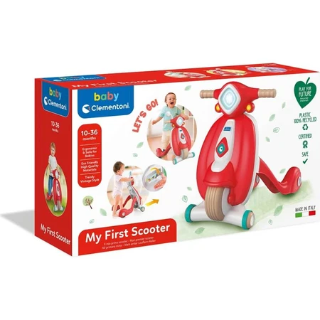 Clementoni My first scooter – primii pași, 10–36 luni